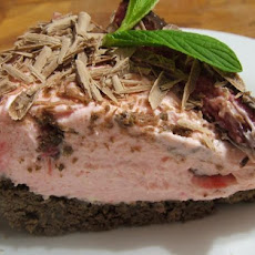 No Bake Cherry Ripe Cheese Cake