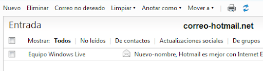 Como eliminar un correo Hotmail