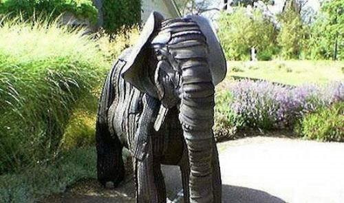 Old Tires Art - Eco Friendly Tire Sculptures