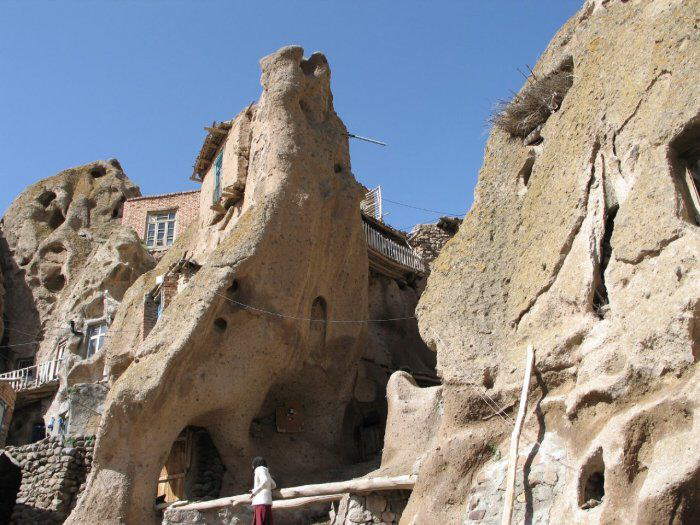 Unique Cave Houses in Iran - Carved from a Mountain