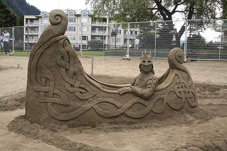 This year's sand castles competition - stunning ...the best