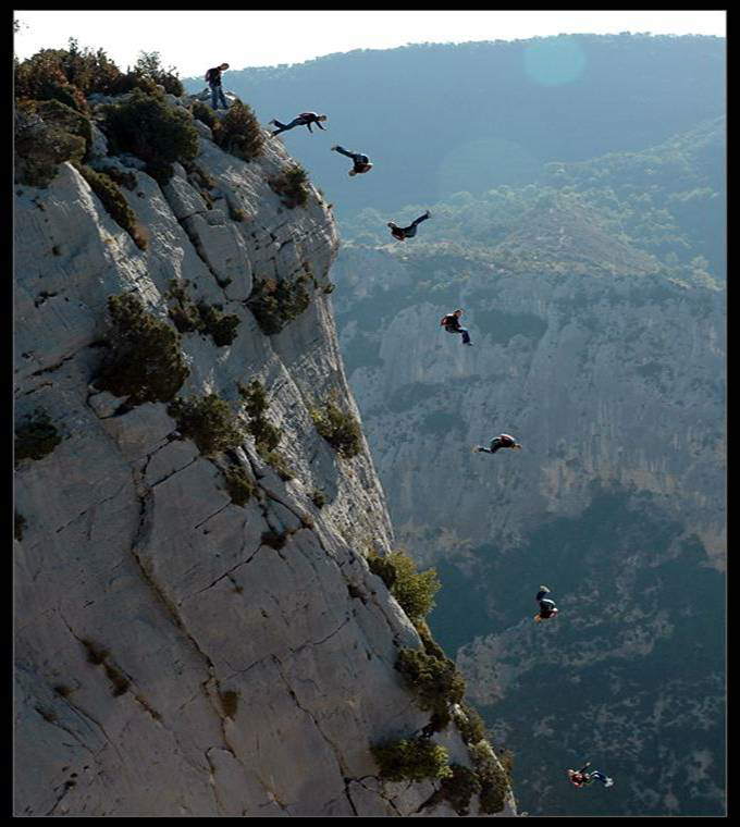 Great Burst-Mode Photography: Ice Skating, Diving, Skateboarding, Biking, Paragliding, Skiing