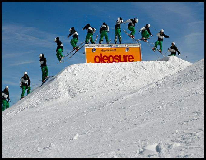 Great Burst-Mode Photography: Ice Skating, Diving, Skateboarding, Biking, Paragliding, Skiing