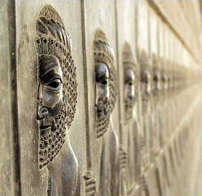 Ancient Stone Art: Persian Architectural Designs