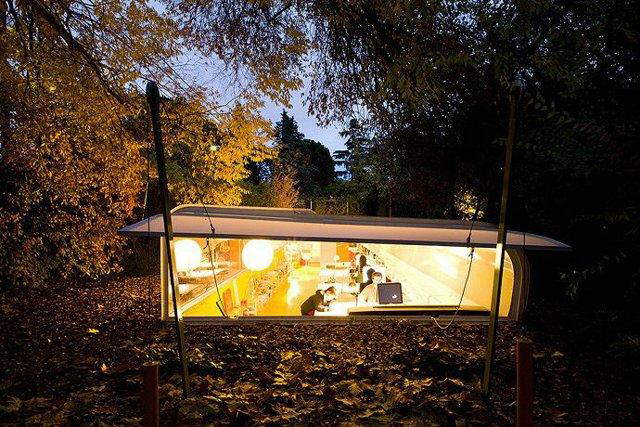 Beautiful Office in Madrid Jungle designed by Spanish architecture firm Selgas Cano