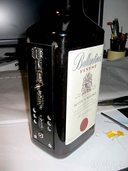Assembling PC in a bottle of Whisky
