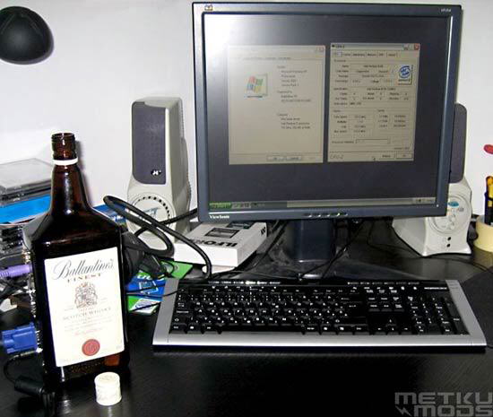 Assembling PC in a bottle of Whisky