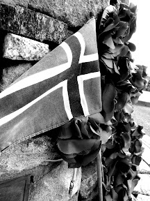 Memorial to the men lost during the war on the Shetland Bus, a resistance movement in Norway.