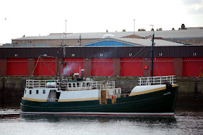 In Fraserburgh after refit