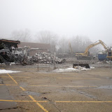 Demolition of the former Pella Christian High School