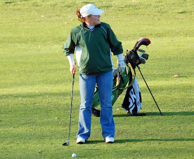Pella's Kelsey Van Tasell looks down the fairway