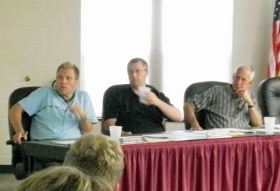 Pella City Councilmen (L to R) Tony Bokhoven, Dan Vander Beek &amp; Mark De Jong