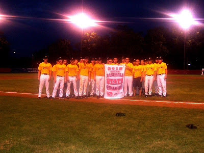 The final state banner won by Knoxville was the baseball squad this week.  (Photo by Katie Todd)