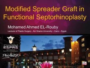 modifing spreader graft