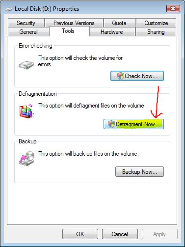 Defragmenter 8