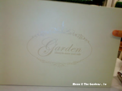 The Menu front Cover