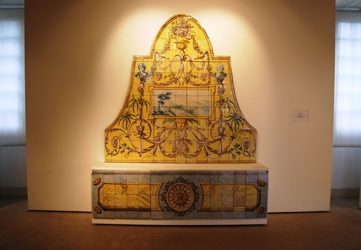 museu do azulejo - espaldar de banco