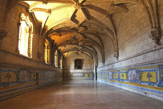 mosteiro dos Jeronimos - refeitório 0 mosteiro dos Jeronimos - refeitório 0