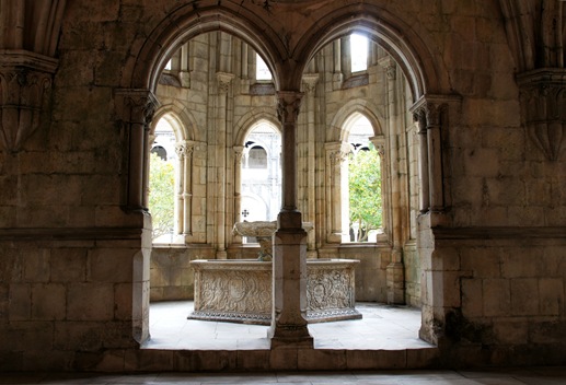 Mosteiro de Alcobaça - lavabo
