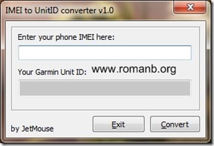 IMEI converter