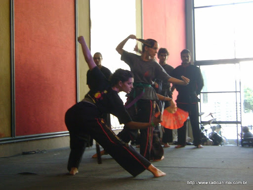 Apresentação de Artes Marciais