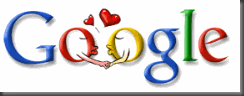 Google's Valentines Day Logo 2004