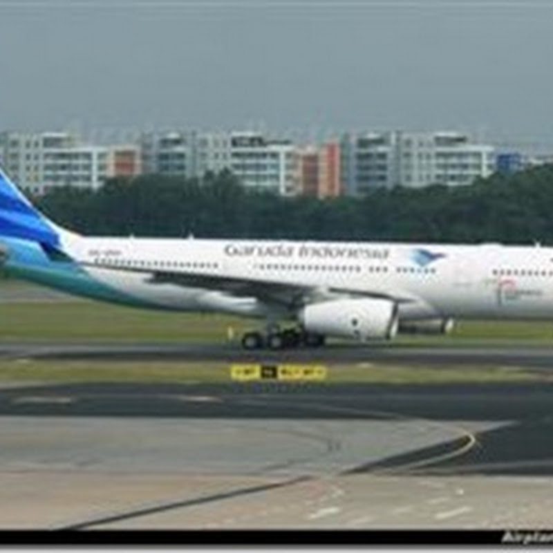 Garuda Indonesia Airlines Flies The News Airbus A330-200 on Direct Non-Stop Routes
