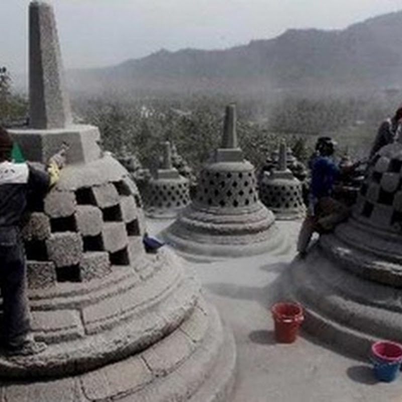 UNESCO Rescues Borobudur Temple After Merapi’s Eruption