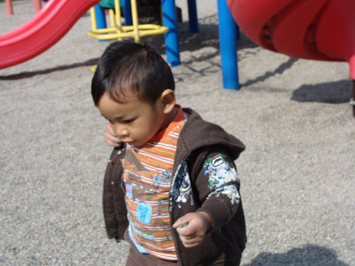 Azel Playing At The Park