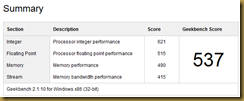 geekbench A9 windows 7