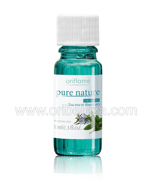 Gama Pure Nature com Extractos Orgânicos de Tea Tree e Alecrim da Oriflame Gama Pure Nature com Extractos Orgânicos de Tea Tree e Alecrim da Oriflame