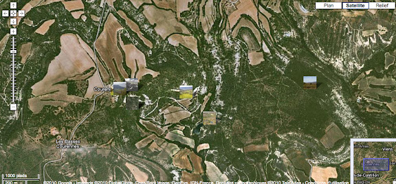 Les Hautes-Courennes - Localisation des photos autour des Hautes-Courennes