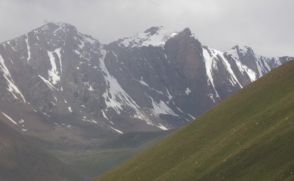 Chon Ashuu : biotope d'Erebia kalmouka et E. mopsos melanops, 7 juillet 2006. Photo : J.-M. Gayman