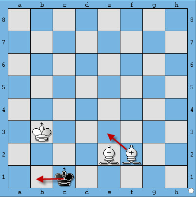chiếu bí với tượng | cờ vua | chess