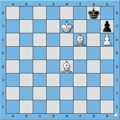 chiếu bí với tượng | học cờ vua | chess