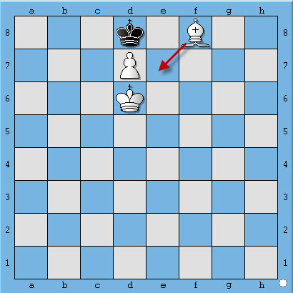 chiếu bí với tượng | học cờ vua | chess