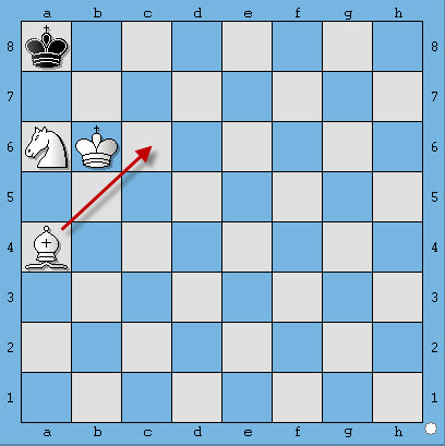 chiếu bí với tượng | học cờ vua | chess