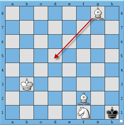 chiếu bí với tượng | học cờ vua | chess