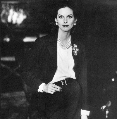 Anne SaintMarie for Chanel 1955