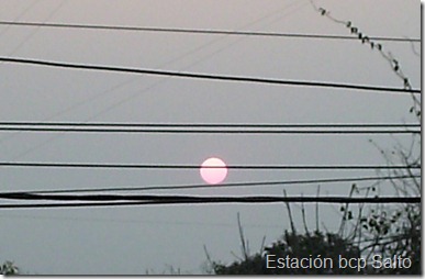 Atardecer con Humo (21/8/10)