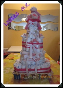Tarta regalo de las mamis a su seño de guarde Tarta regalo de las mamis a su seño de guarde