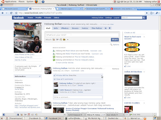 Facebook Screenshot Facebook