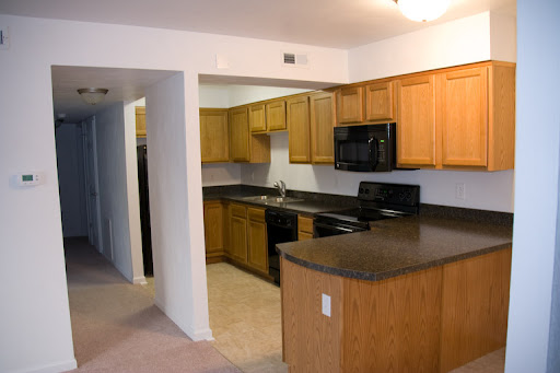Kitchen and hallway