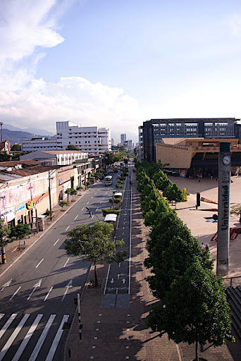View from the metro station