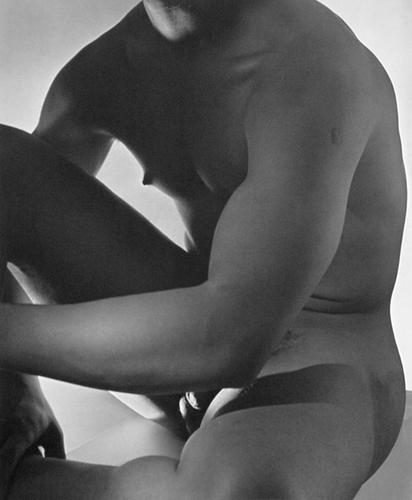 Male Nude Legs Crossed with Arm, 1952.jpg