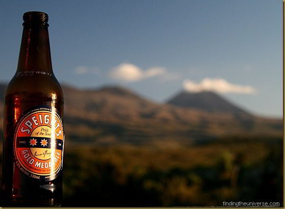 Bottle of Speights Gold Medal Ale