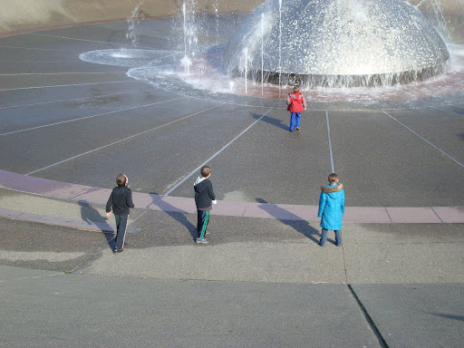 at the International Fountain