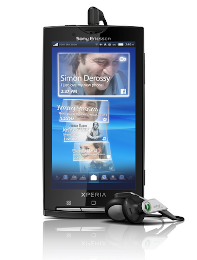 Sony Ericsson Xperia X10 Timescape