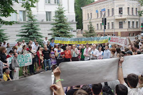 (с) Константин Нетребенко: Пикет против неправомерных действий милиции.