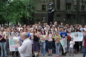 (с) Константин Нетребенко: Пикет против неправомерных действий милиции.